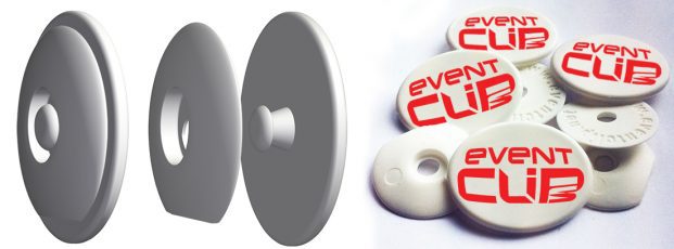 EventCLip - Snap-Lock Bib Clips For Running - Kit Radar